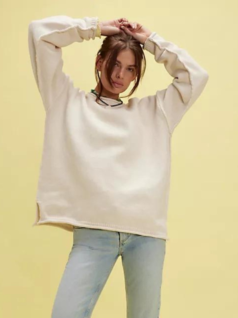FREE PEOPLE We The Free - Ella Roll-Neck Sweater
